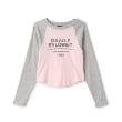 バイ ラビット(by LOVEiT)のラグランTシャツ ピンク(071)