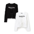 バイ ラビット(by LOVEiT)のレースアップTシャツ1