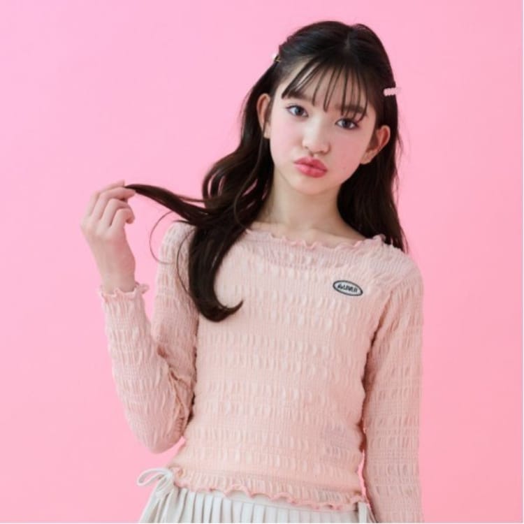 バイ ラビット(by LOVEiT)のキャミつきシアシャーリングTシャツ Ｔシャツ