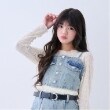 バイ ラビット(by LOVEiT)のキャミつきシアシャーリングTシャツ1