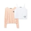 バイ ラビット(by LOVEiT)のキャミつきシアシャーリングTシャツ8