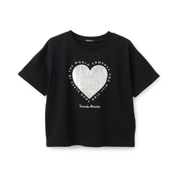 バイ ラビット(by LOVEiT)の★人気商品のため再入荷★ハートパッチTシャツ Ｔシャツ