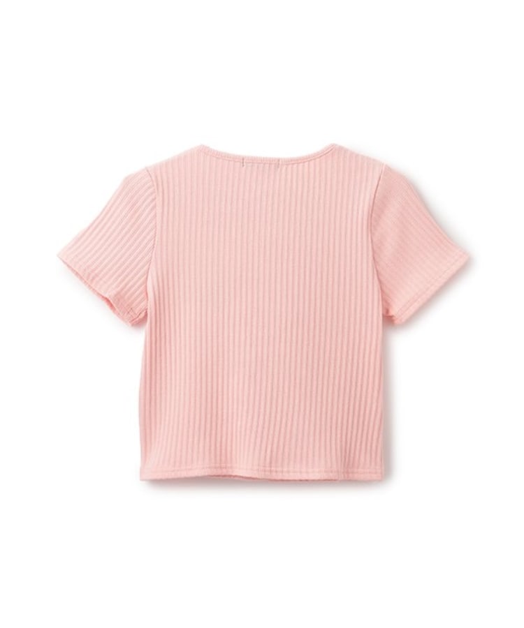 バイ ラビット(by LOVEiT)の【ニコ☆プチ掲載】★人気商品のため再入荷★レースアップ半袖プルオーバー1