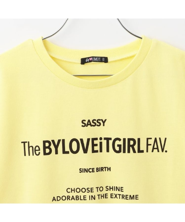 バイ ラビット(by LOVEiT)のおしゃれテキストTシャツ2