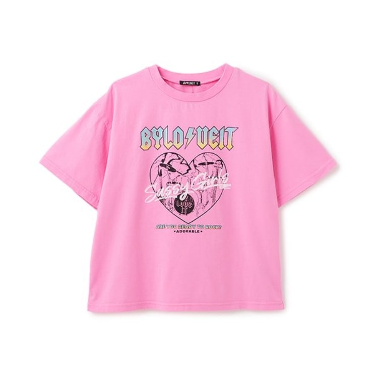 バイ ラビット(by LOVEiT)の【ニコ☆プチ・Cuugal掲載】ヴィンテージバンドTシャツ Ｔシャツ