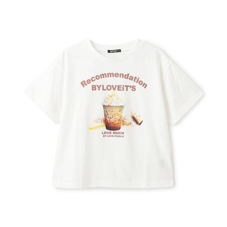 バイ ラビット(by LOVEiT)の【インスタガール着用】クリームラテTシャツ Ｔシャツ