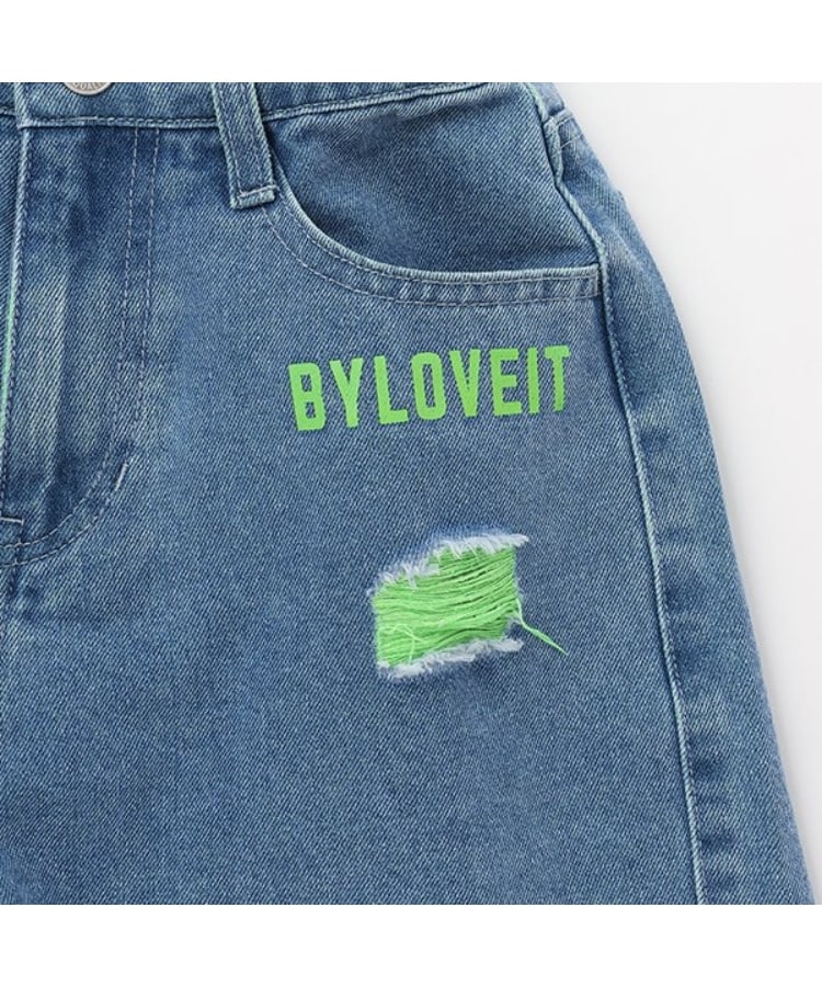 バイ ラビット(by LOVEiT)のダメージショートパンツ4