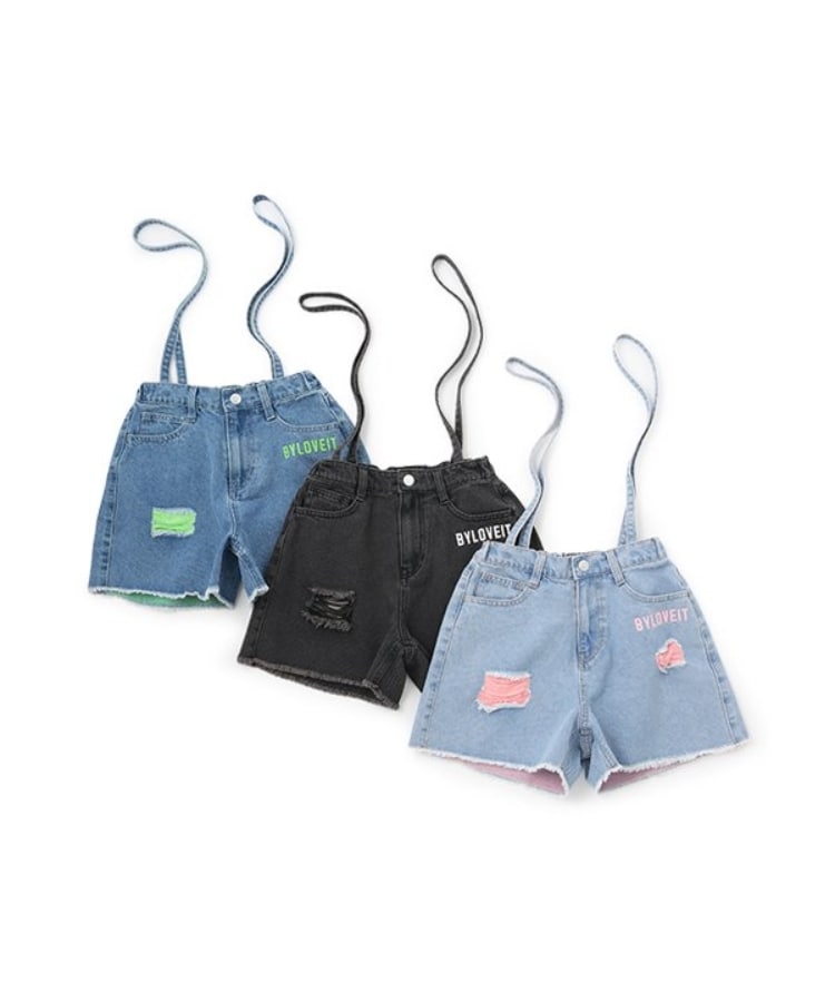 バイ ラビット(by LOVEiT)のダメージショートパンツ8