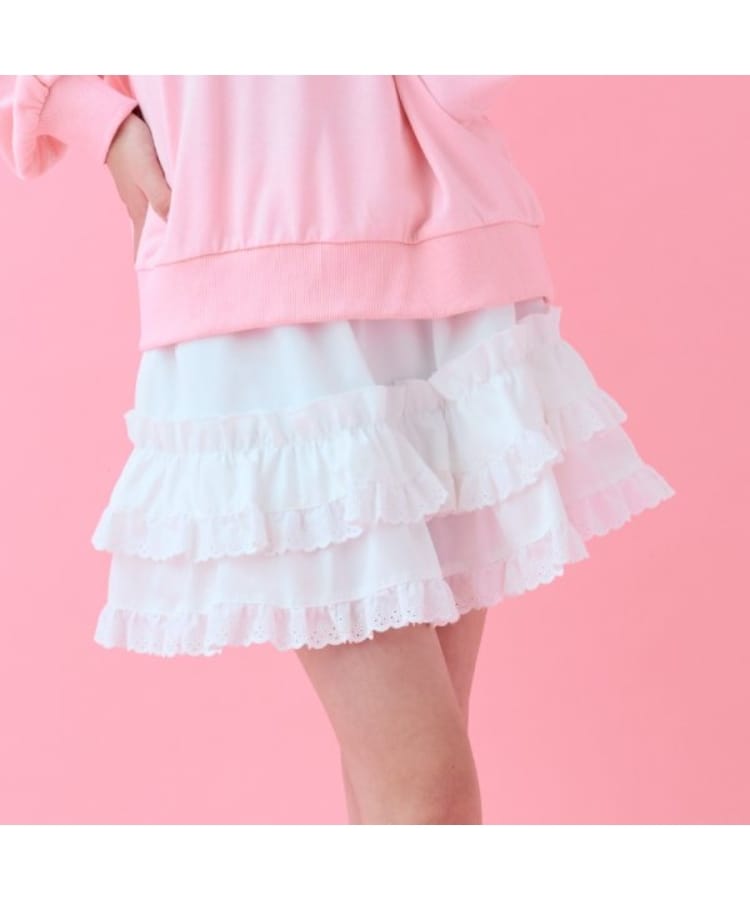 春夏スポアイテムと相性◎】レースフリルスカート(その他 春夏スポアイテムと相性◎】レースフリルスカート(その他