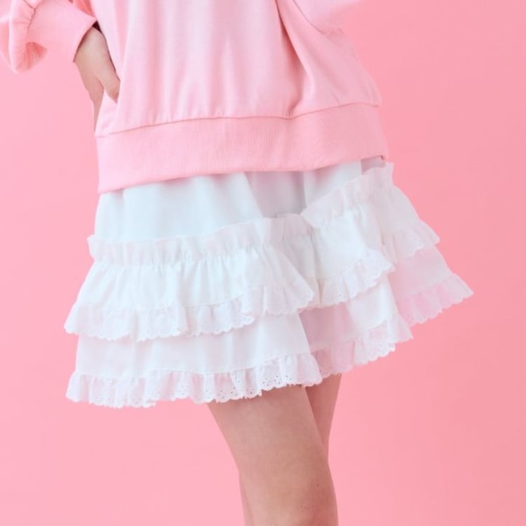 バイ ラビット(by LOVEiT)のレースフリルスカート その他