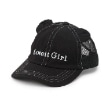 バイ ラビット(by LOVEiT)のクマ耳メッシュキャップ ブラック(219)