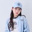 バイ ラビット(by LOVEiT)のロングリボンつきキャップ サックスブルー(090)