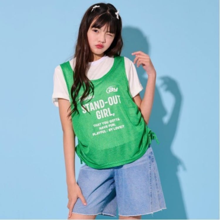 バイ ラビット(by LOVEiT)のメッシュロングTシャツセット Ｔシャツ