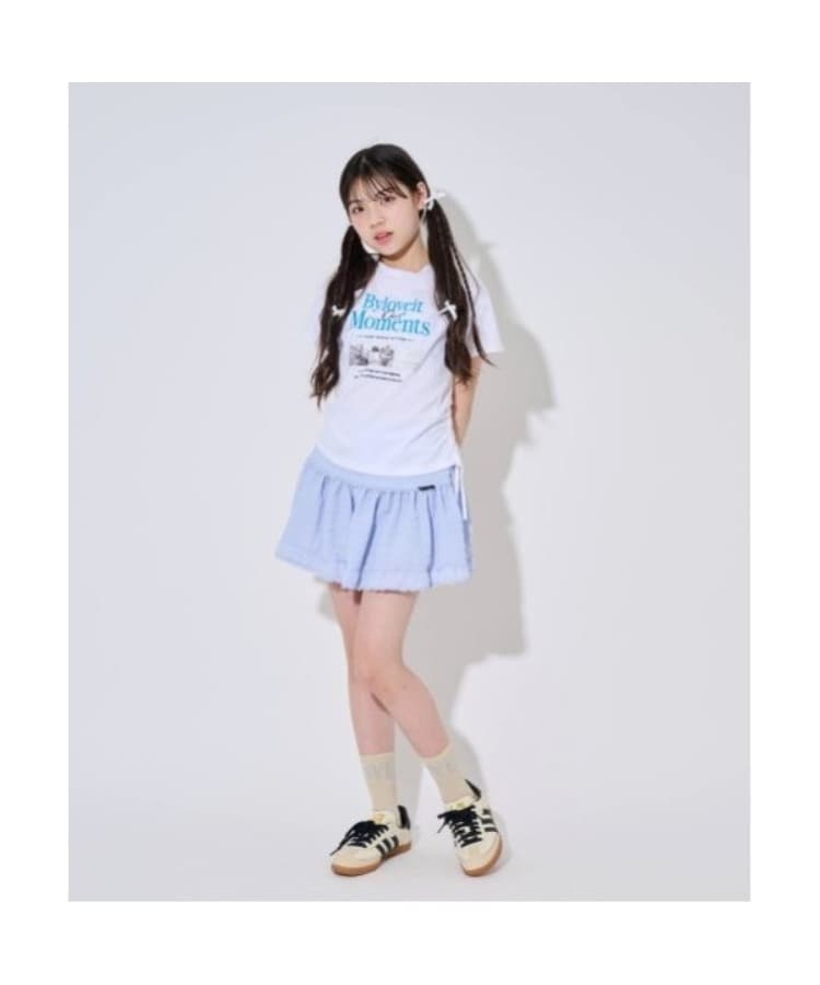 バイ ラビット(by LOVEiT)の【ニコ☆プチ掲載】フォトプリントフレンチTシャツ11