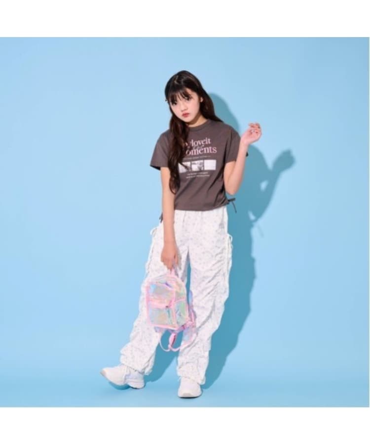 バイ ラビット(by LOVEiT)の【ニコ☆プチ掲載】フォトプリントフレンチTシャツ14