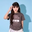 バイ ラビット(by LOVEiT)の【ニコ☆プチ掲載】フォトプリントフレンチTシャツ チャコールグレー(013)