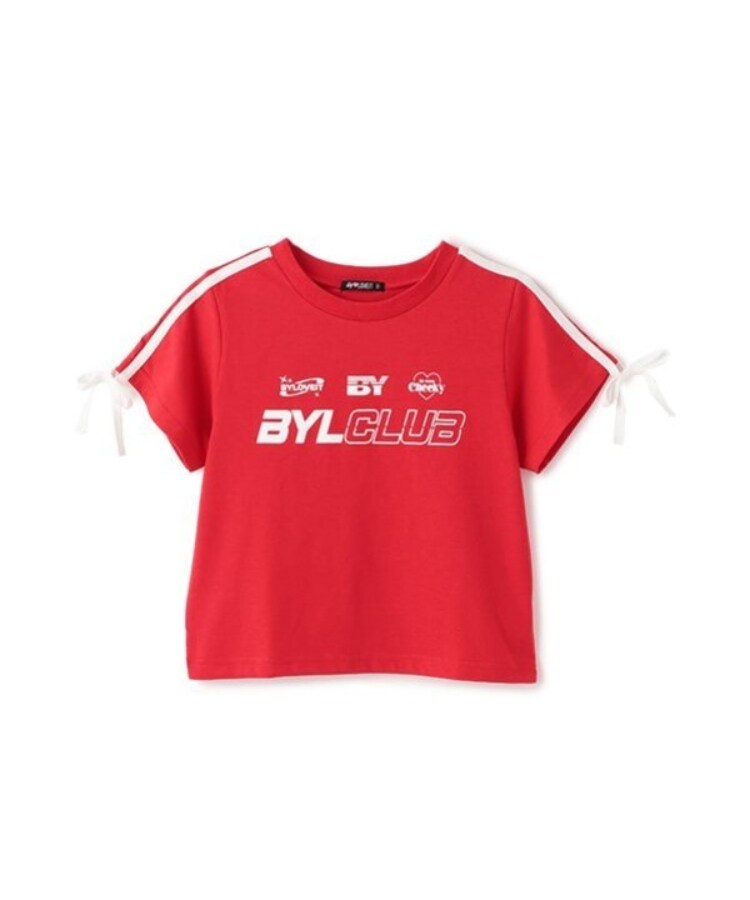 バイ ラビット(by LOVEiT)の【Cuugal掲載】袖リボンラインＴシャツ4