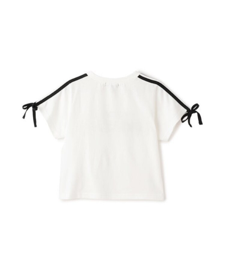 バイ ラビット(by LOVEiT)の【Cuugal掲載】袖リボンラインＴシャツ6