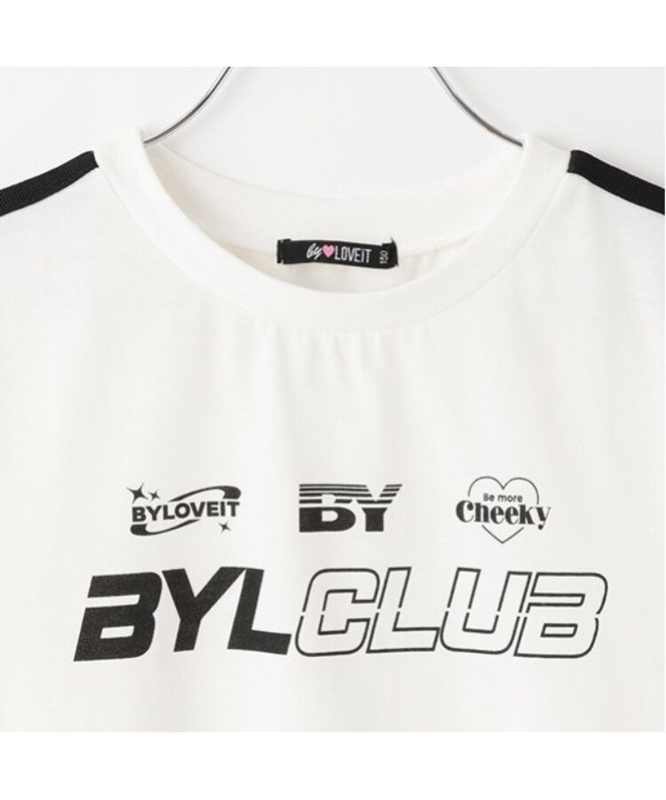 バイ ラビット(by LOVEiT)の【Cuugal掲載】袖リボンラインＴシャツ7