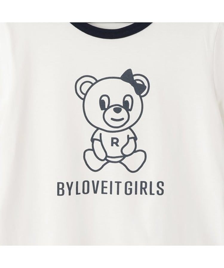バイ ラビット(by LOVEiT)のラビ子袖あきリボンTシャツ6