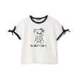 バイ ラビット(by LOVEiT)のラビ子袖あきリボンTシャツ オフホワイト(003)