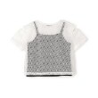 バイ ラビット(by LOVEiT)の【ニコ☆プチ掲載】メッシュTキャミセット6