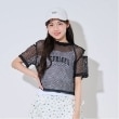バイ ラビット(by LOVEiT)の【ニコ☆プチ掲載】メッシュTキャミセット ブラック(219)