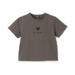 バイ ラビット(by LOVEiT)のハートTシャツ チャコールグレー(013)