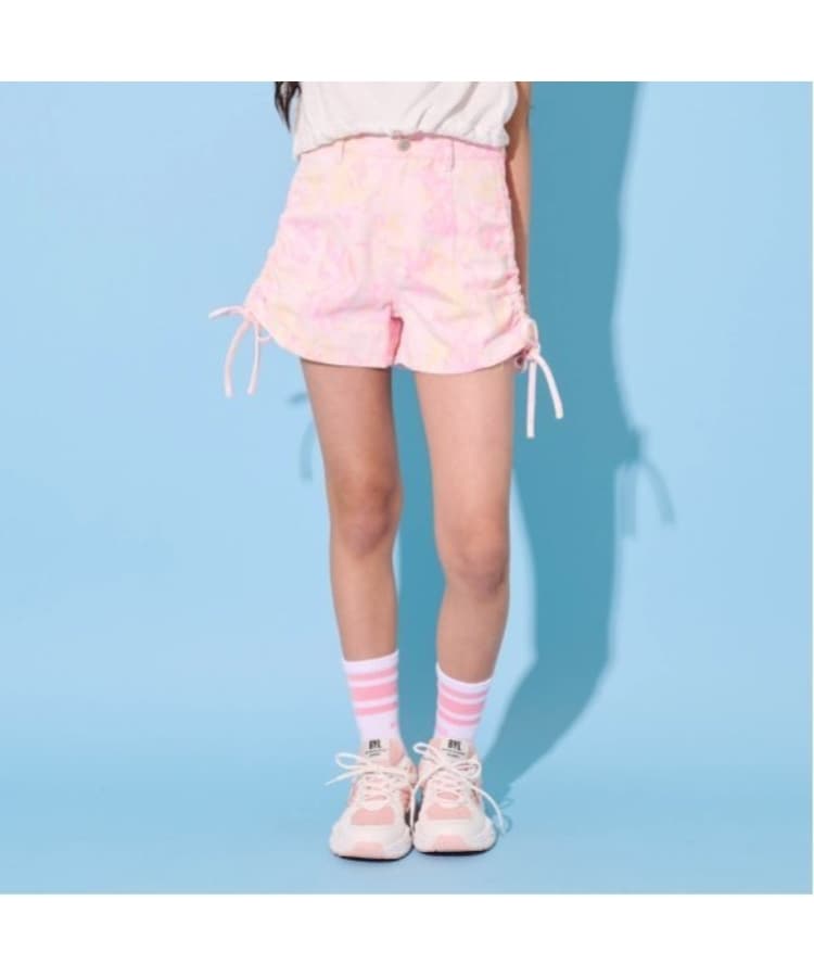 バイ ラビット(by LOVEiT)のフロントドロストショートパンツ ピンク(071)