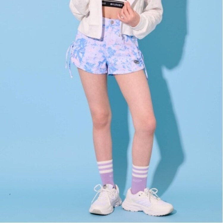バイ ラビット(by LOVEiT)のフロントドロストショートパンツ その他