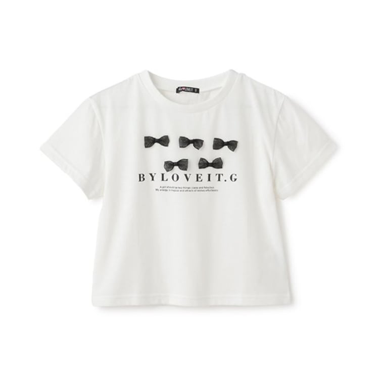 バイ ラビット(by LOVEiT)のミニリボンTシャツ Ｔシャツ