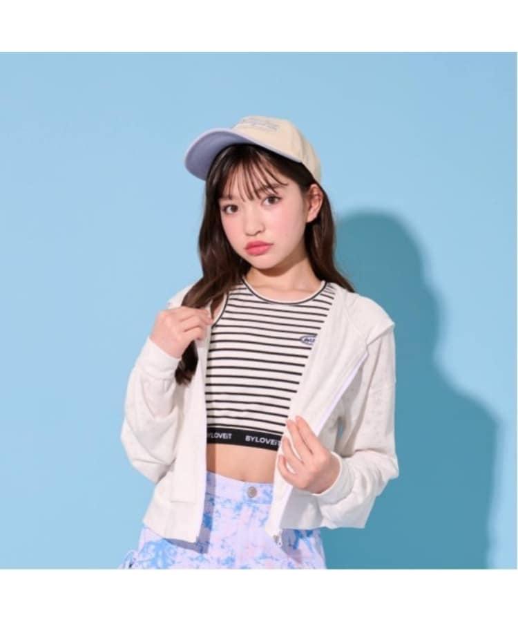 バイ ラビット(by LOVEiT)のオパールフーディ オフホワイト(003)