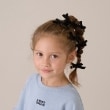 リセマイン(Lycee mine)のベロアリボンヘアクリップ6Pセット ブラック(219)