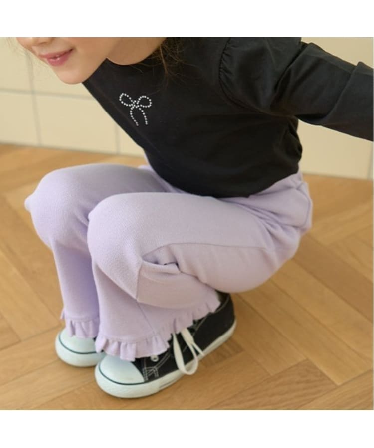リセマイン(Lycee mine)の【大人気カラー再入荷】【ともパン】裾フリルフレアパンツ16