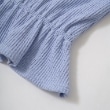 リセマイン(Lycee mine)の【ふわふワッフル】お花付きペプラムトップス6