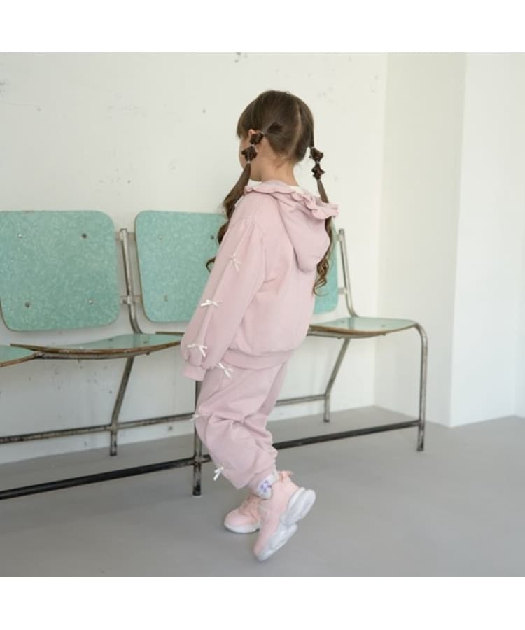 リセマイン(Lycee mine)の【一部再入荷】【毛玉バイバイ】リボン付き裾リブスウェット11