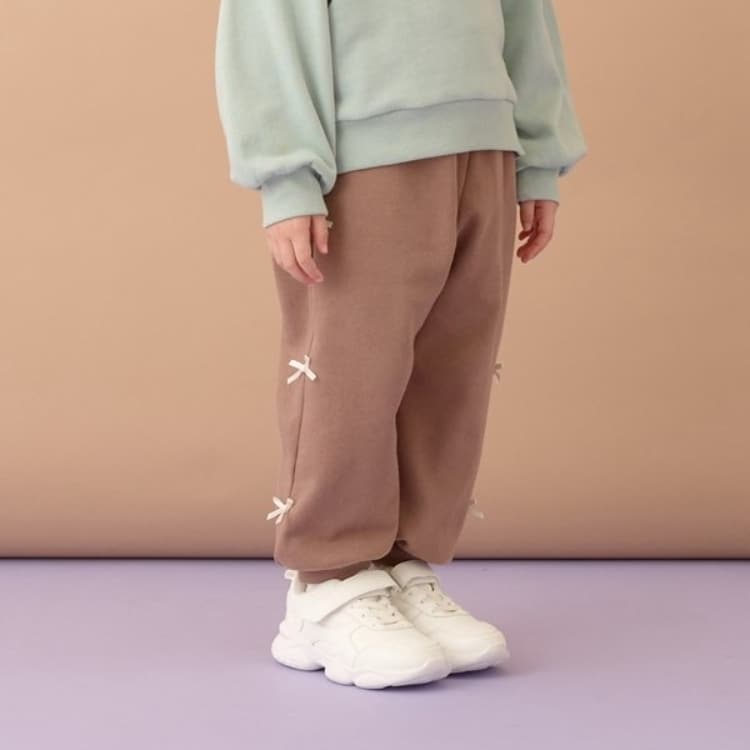 リセマイン(Lycee mine)の【一部再入荷】【毛玉バイバイ】リボン付き裾リブスウェット その他