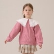 リセマイン(Lycee mine)の【ふわふワッフル】フリル衿付きトップス ピンク(071)