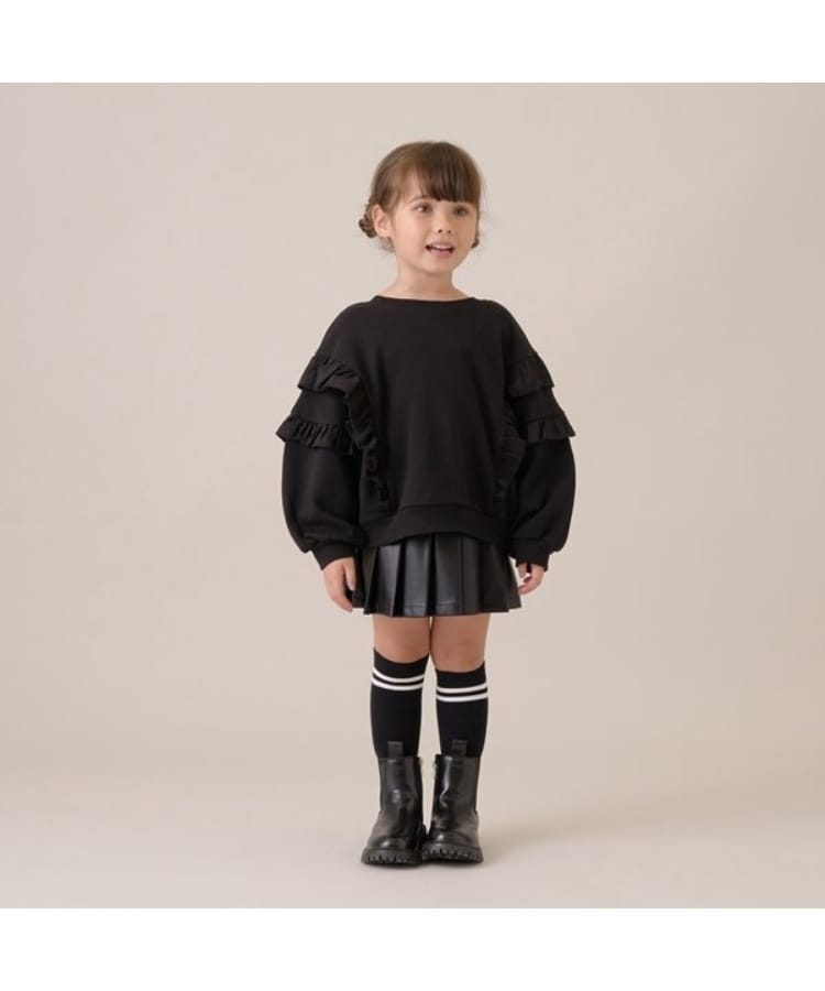 リセマイン(Lycee mine)の【毛玉バイバイ裏毛】【どちらが前でもOK!】フリルスウェット16