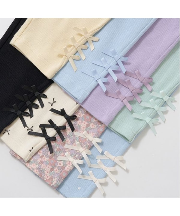 リセマイン(Lycee mine)の【大人気カラー再入荷】【ともパン】リボンリボンストレートパンツ6