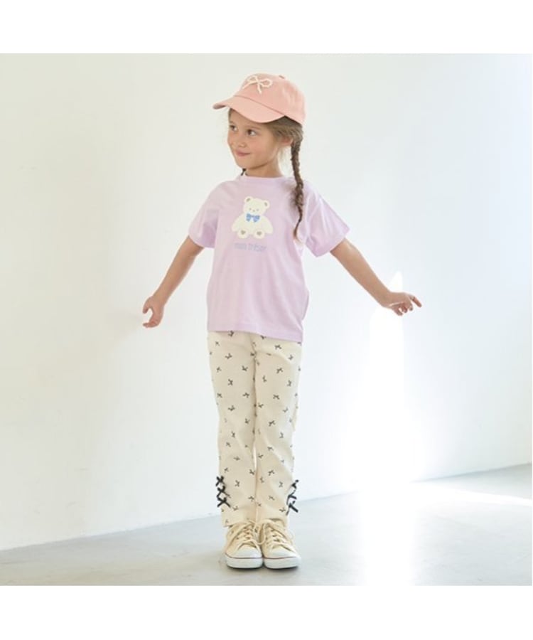 リセマイン(Lycee mine)の【大人気カラー再入荷】【ともパン】リボンリボンストレートパンツ7