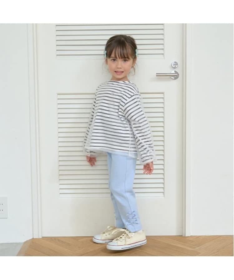 リセマイン(Lycee mine)の【大人気カラー再入荷】【ともパン】リボンリボンストレートパンツ12