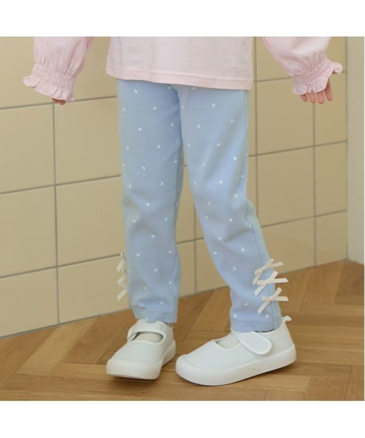 リセマイン(Lycee mine)の【大人気カラー再入荷】【ともパン】リボンリボンストレートパンツ トープ(854)