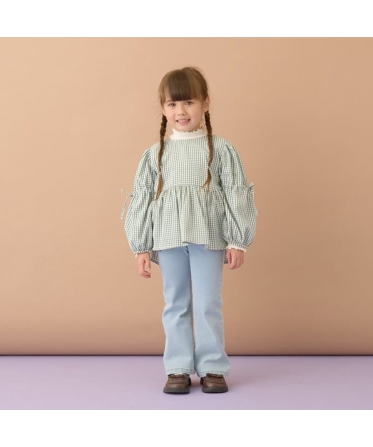 リセマイン(Lycee mine)のボリュームたっぷりペプラムブラウス10