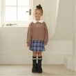 リセマイン(Lycee mine)の【毛玉バイバイ裏毛】フリル衿付きロゴ刺しゅうスウェット13