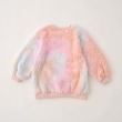 リセマイン(Lycee mine)の【ふわふわボア】タイダイ染めチュニック丈トップス3