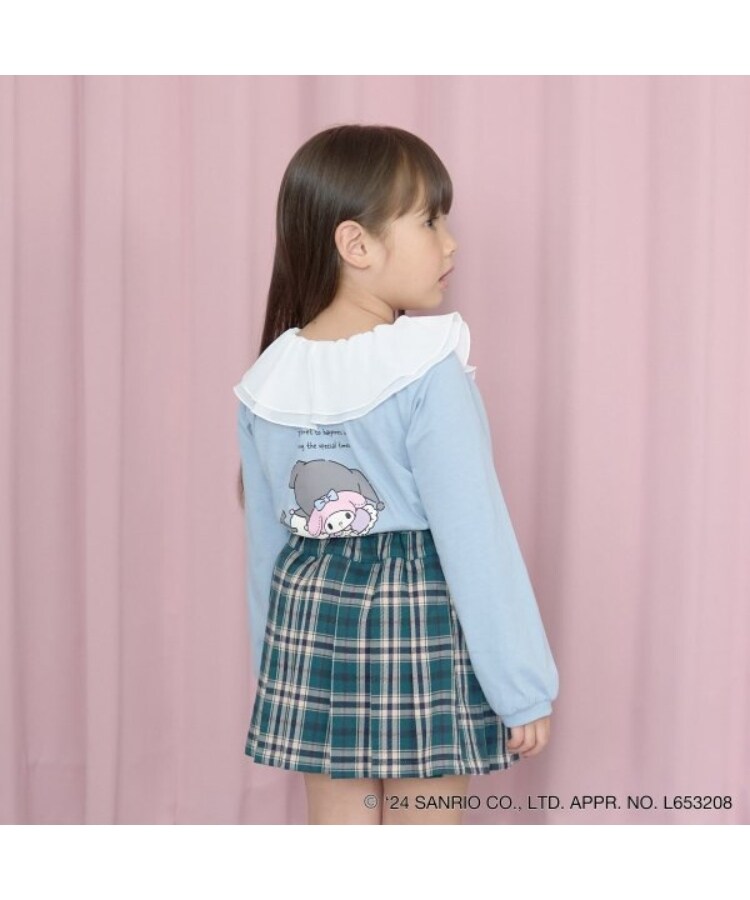 リセマイン(Lycee mine)の【サンリオキャラクターズ】【どちらが前でもOK!】シアー衿付きAラインプリントTシャツ12
