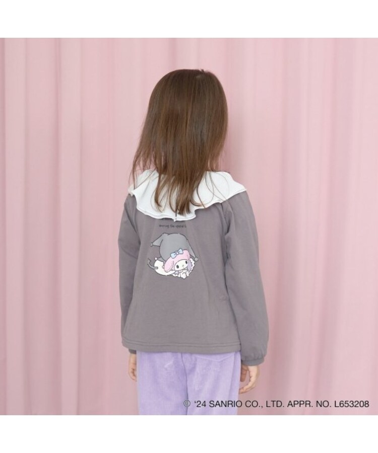 リセマイン(Lycee mine)の【サンリオキャラクターズ】【どちらが前でもOK!】シアー衿付きAラインプリントTシャツ14