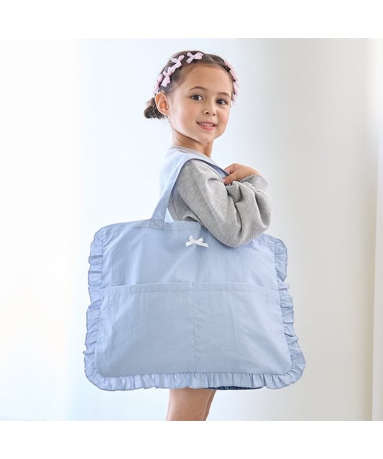 リセマイン(Lycee mine)の【撥水加工】レッスンバッグ サックスブルー(090)
