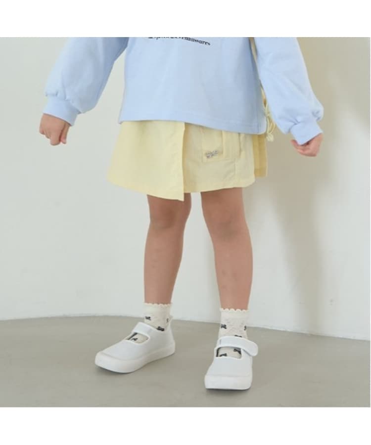 リセマイン(Lycee mine)の【撥水加工】ラップパンツ ライトイエロー(030)